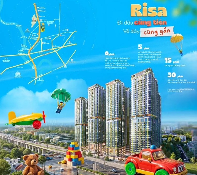 Liên kết vùng dự án Risa La Pura