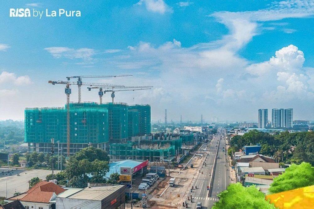 Tiến độ Risa Lapura mới nhất 2025 - Cập nhật chi tiết từng hạng mục 3 Tháp Risa được xây dựng nhanh chóng